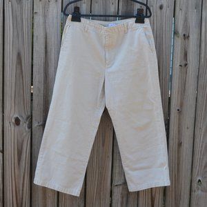 Calvin Klein Jeans cropped cotton khakis